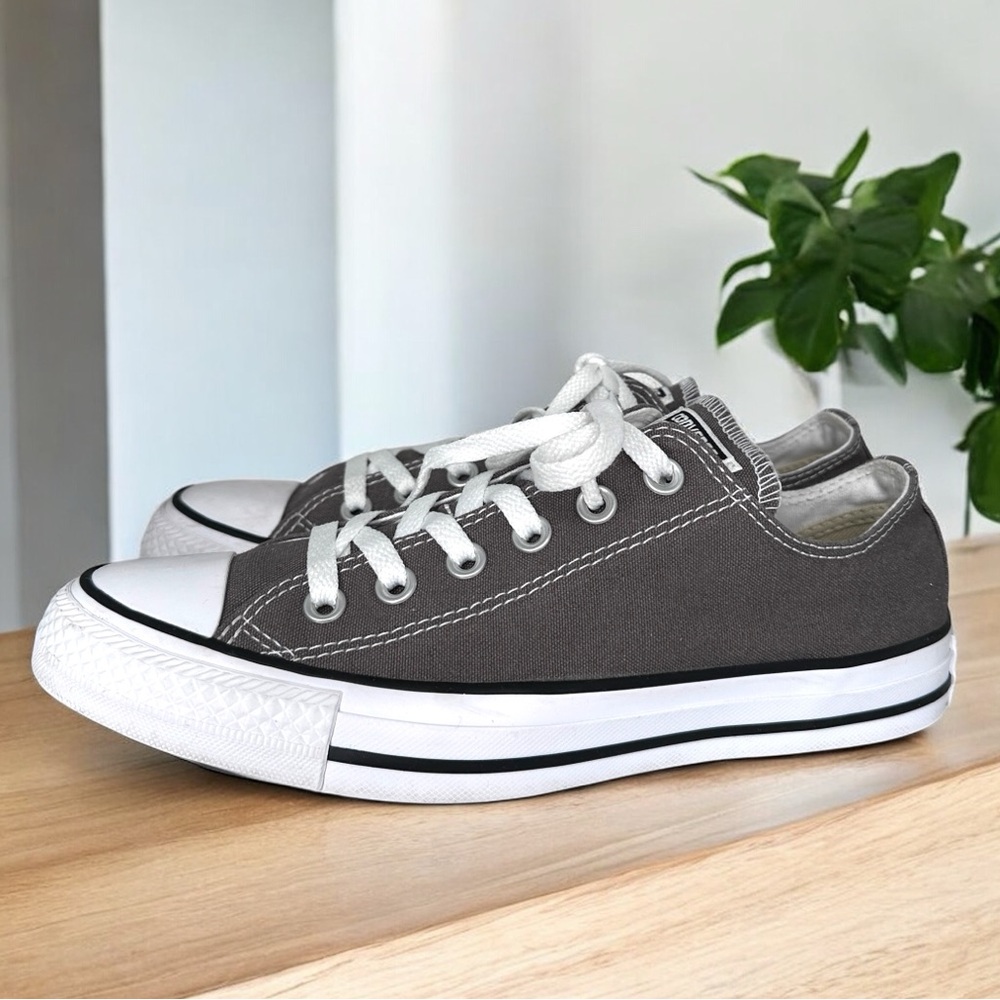 Classic Gray Canvas Sneakers